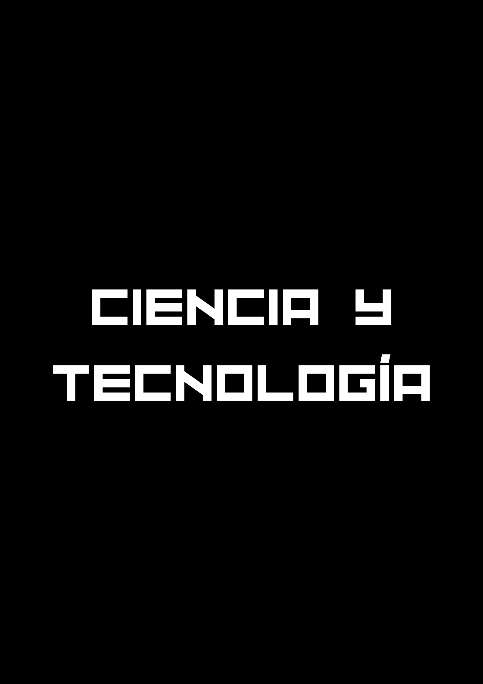 Ciencia y Tecnología