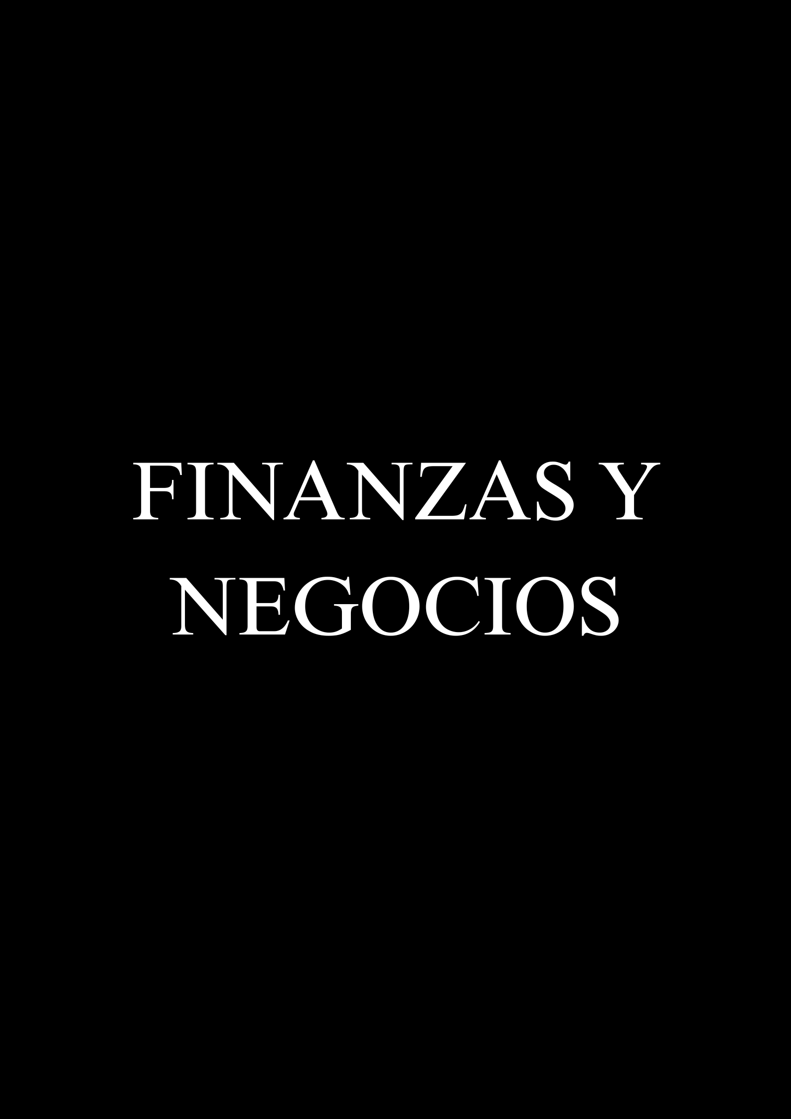 Finanzas y Negocios